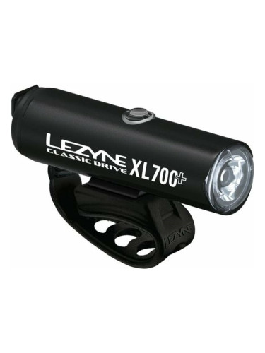 Lezyne Classic Drive XL 700+ Front 700 lm Satin Black Отпред  Велосипедна лампа