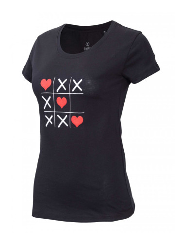 BRILLE | Тениска XS&LOVE, черен