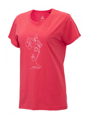 BRILLE | Тениска GRAPHIC CURVY FIT, розов