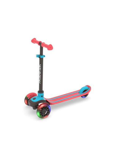 Chillafish Тротинетка Scotti GLOW, 3+ години, червена