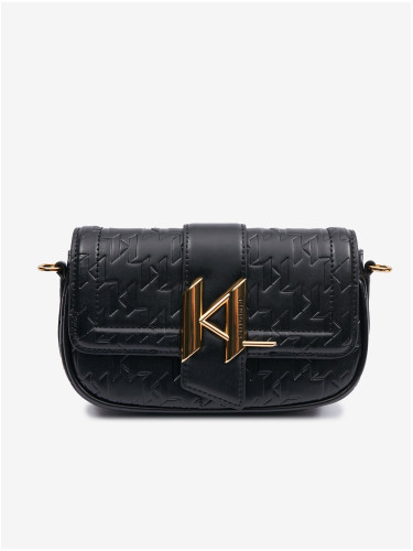 Black Women's Patterned Handbag KARL LAGERFELD - Women's
