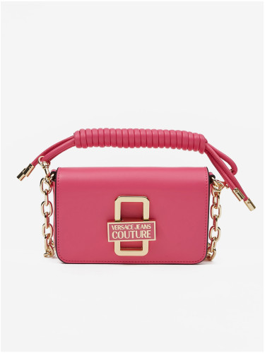 Pink women's handbag Versace Jeans Couture