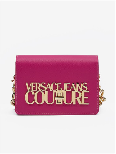 Dark pink women's handbag Versace Jeans Couture