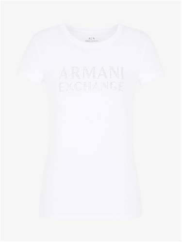 White women's T-shirt Armani Exchange