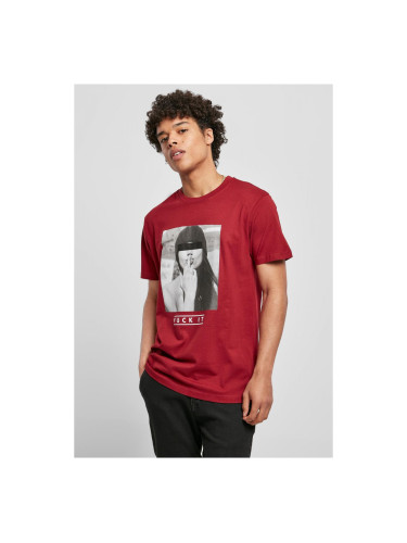 Men's T-shirt FuckIt - burgundy