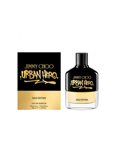 Jimmy Choo Парфюм Urban Hero Gold, FR M, Eau de parfum, мъжки, 100 ml