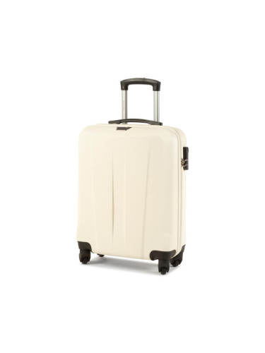 Puccini Самолетен куфар за ръчен багаж ABS03C 0 Бял
