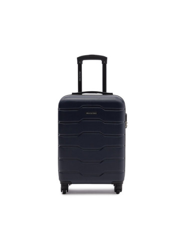 Puccini Самолетен куфар за ръчен багаж ABS024C Тъмносин