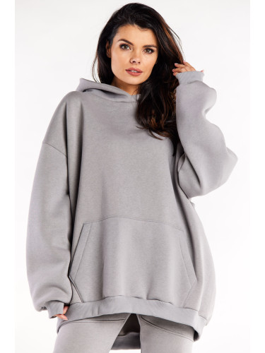 Infinite You Woman's Hoodie M323 Grey
