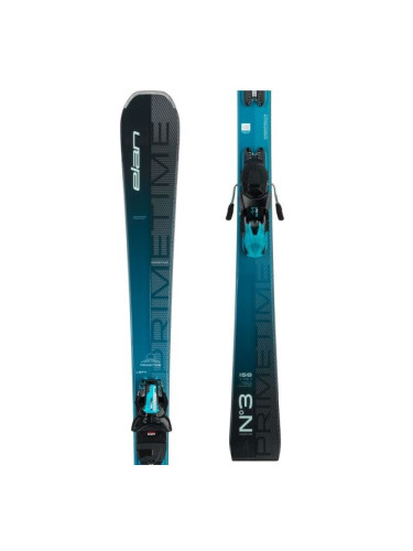 Elan PRIMETIME N°3 W PS + EL 10 GW Дамски ски за спускане, синьо, размер