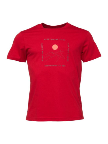 Hi-Tec NOLE Мъжка тениска, червено, размер