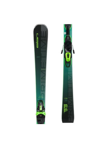 Elan PRIMETIME 33 FUSION X + EMX 12 GW Ски за спускане, тъмнозелено, размер