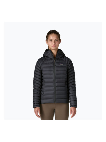 Дамски пуловер с качулка Patagonia Down Hoody black