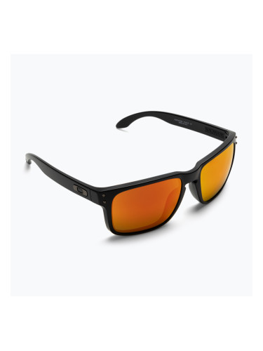 Слънчеви очила Oakley Holbrook matte black/prizm ruby 0OO9102-E255