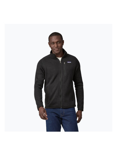Мъжки суитчър Patagonia Better Sweater Флийс суитчър за трекинг черен