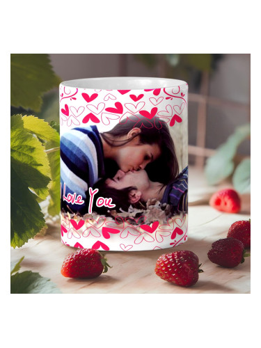 Чаша със снимка - I Love You