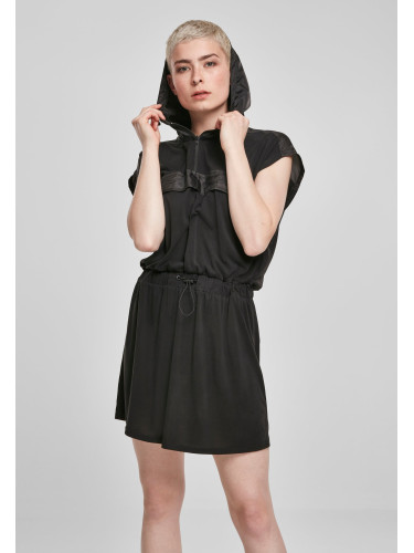 Women's UC Modal Hooded Dress - Black