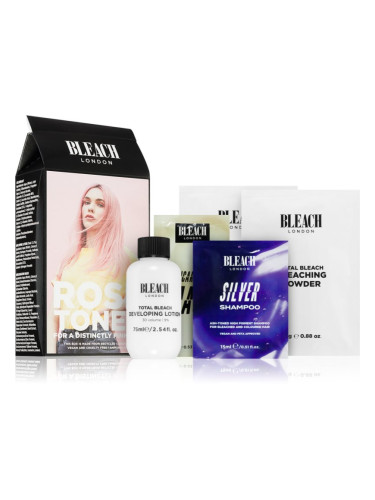 Bleach London Toner Kit полу-перманента боя за коса за руса коса цвят Rosé 1 бр.