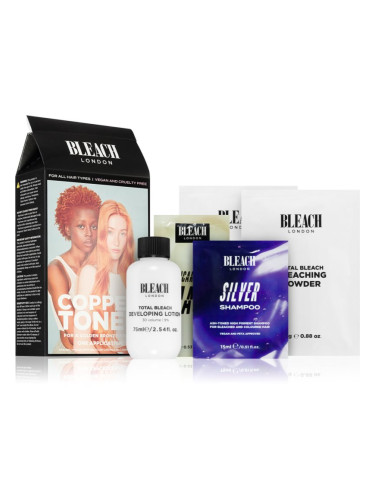 Bleach London Toner Kit полу-перманента боя за коса за руса коса цвят Copper 1 бр.