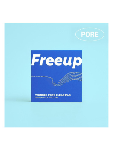 FREEUP | Wonder Pore Clear Pad, 2x10 p.