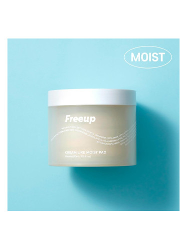 FREEUP | Cream Like Moist Pad, 80 pads/210 ml