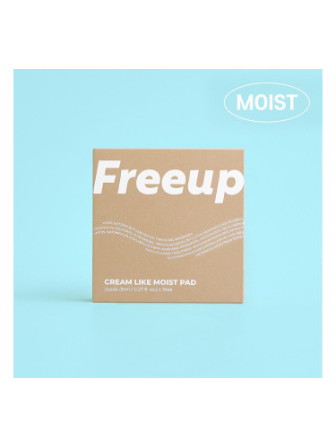 FREEUP | Cream Like Moist Pad, 2x10 p.