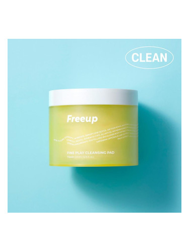 FREEUP | Fine Play Cleansing Pad, 70 pads/200 ml