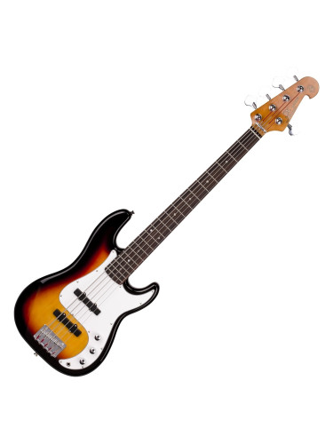 SX SJB62/5 3-Tone Sunburst 5-струнна бас китара