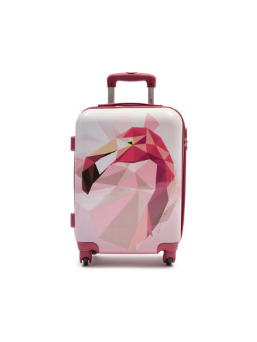 WITTCHEN Самолетен куфар за ръчен багаж 56-3A-641-35 Розов