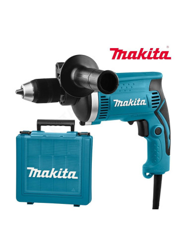Бормашина ударна Makita HP1631K, 710W, 13 мм патронник