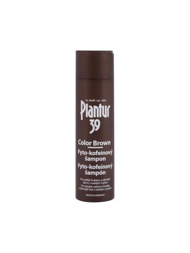 Plantur 39 Phyto-Coffein Color Brown Шампоан за жени 250 ml