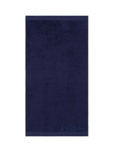 Малка памучна кърпа Kenzo Iconic Navy 55x100 cm