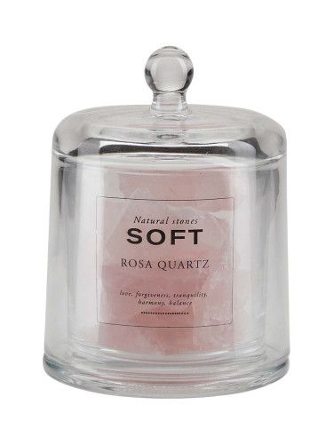 Каменен ароматен дифузерр Bahne Soft Rosa Quartz