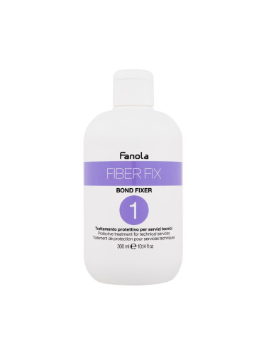 Fanola Fiber Fix Bond Fixer N.1 Protective Treatment Балсам за коса за жени 300 ml увредена кутия