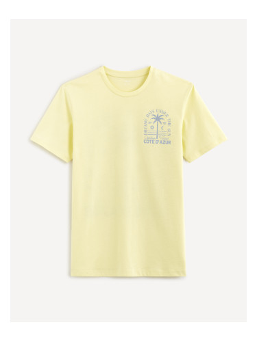 Celio Ateazur T-Shirt with Print - Men's