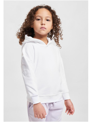 Girls' bio hoodie white