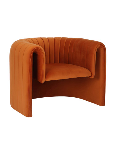 Кресло оранжев цвят