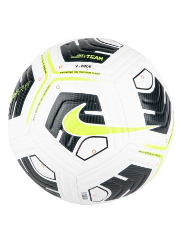 Nike ACADEMY TEAM Юношеска футболна топка, бяло, размер