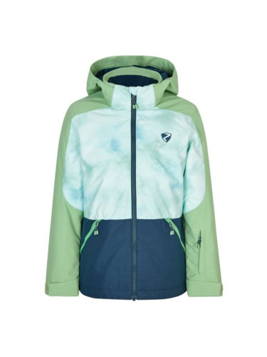 Ziener AMELY Момичешко ски яке, светло-зелено, размер
