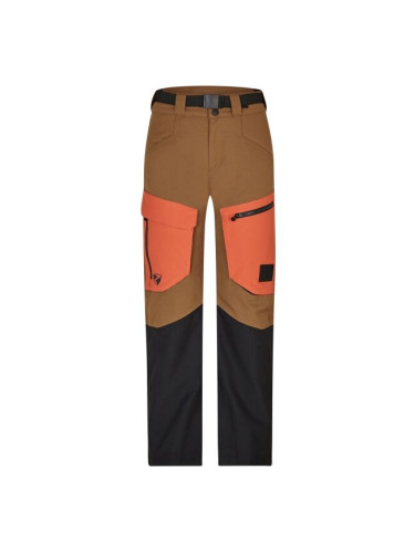 Ziener AKANDO Момчешки панталони за ски/сноуборд, кафяво, размер