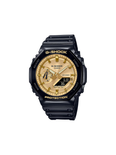 Часовник G-Shock Octagon GA-2100GB-1AER Black/Gold
