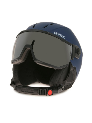 Скиорска каска Uvex Instinct Visor 5662601003 Тъмносин