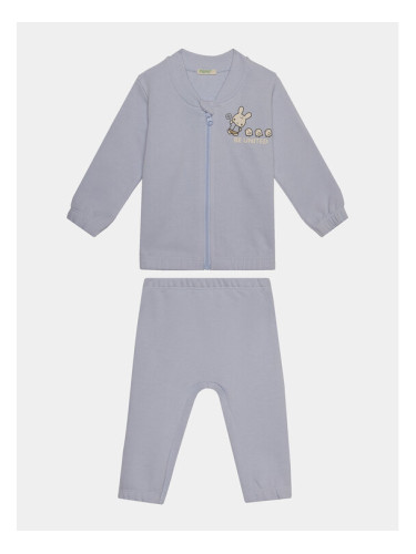 United Colors Of Benetton Анцуг 3J70AK00G Син Regular Fit