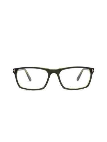 Tom Ford Ft5295 098 56 - диоптрични очила, правоъгълна, мъжки, черни