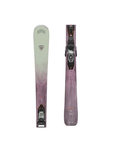 Rossignol EXPERIENCE W 78 CARBON XPRESS + XPRESS W 10 GW Дамски ски за спускане, лилаво, размер