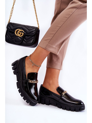 Дамски мокасини Kesi с верижка