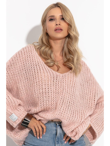 Дамски пуловер Fobya Oversized