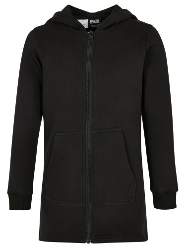 Girls' tracksuit parka black