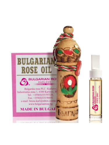 Bulgarian Rose Rose Phial Rose Oil Розово масло 1 ml