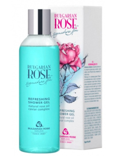 Bulgarian Rose Rose Refreshing Shower Gel Signature Spa Освежаващ душ гел 200ml 